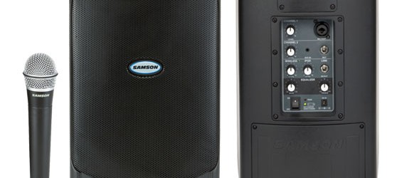 Speaker Portabel Wireless PA Samson XP40iw