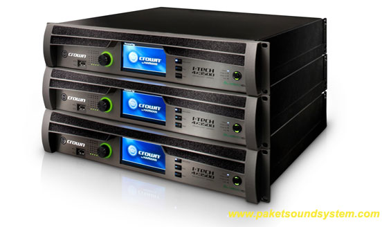 Power Amplifier Multichannel Crown I-Tech 4x3500HD