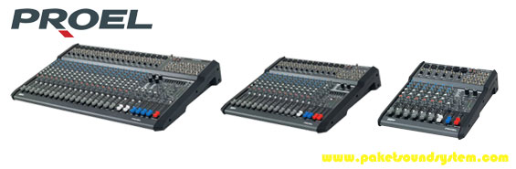 Mixer Audio Proel Seri M