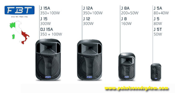 Sound System Aktif FBT Audio Seri J