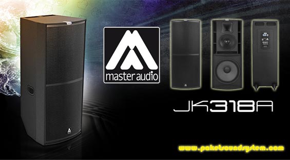 Sound System Aktif 3 Way Master Audio Joker JK318A