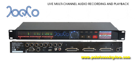 Perekam Audio Digital Multichannel JoeCo Blackbox