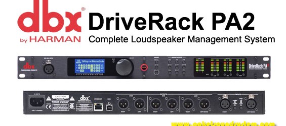 Speaker Management dbx Profesional DriveRack PA2