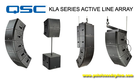 Paket Sound System Line Array Aktif QSC Seri KLA