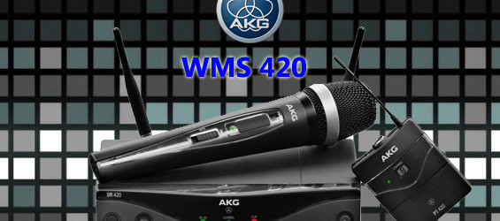 Sistem Mikrofon Wireless AKG WMS420