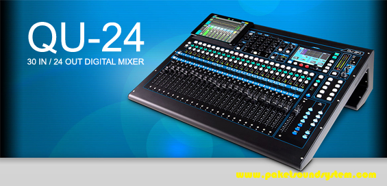 Mixer Audio Digital Allen & Heath QU-24