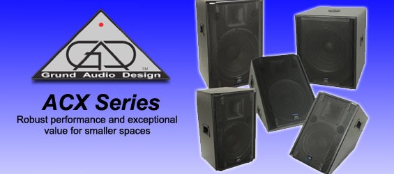 Sound System Profesional Grund Audio Design Seri ACX