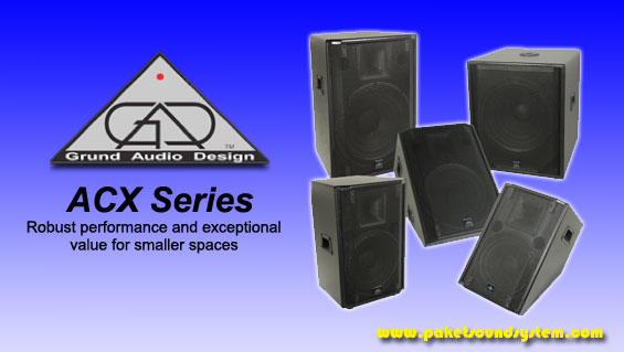 Sound System Profesional Grund Audio Design Seri ACX