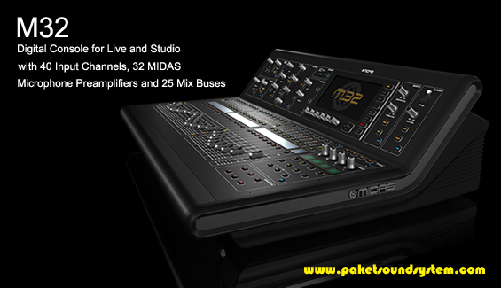 Mixer Audio Digital Midas M32