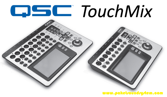 Mixer Audio Digital QSC TouchMix