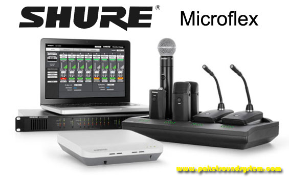 Sistem Mikrofon Wireless Profesional Shure Microflex