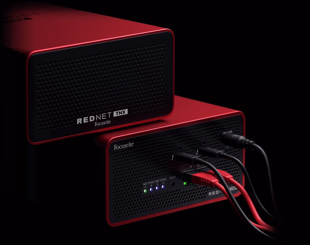 Antarmuka Jaringan Audio Dante Focusrite RedNet TNX