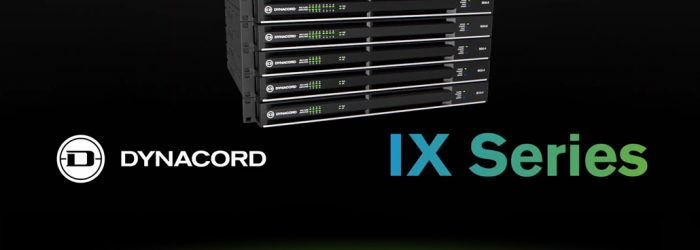 Audio Power Amplifier Dynacord IX Series