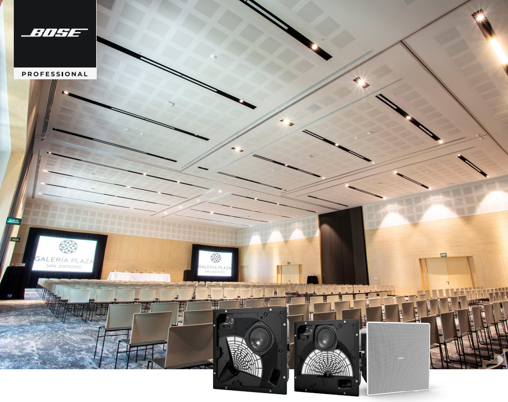 Ceiling speaker Bose Professional EdgeMax EM90-LP dan EM180-LP