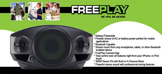 Speaker Portabel Mackie FreePlay