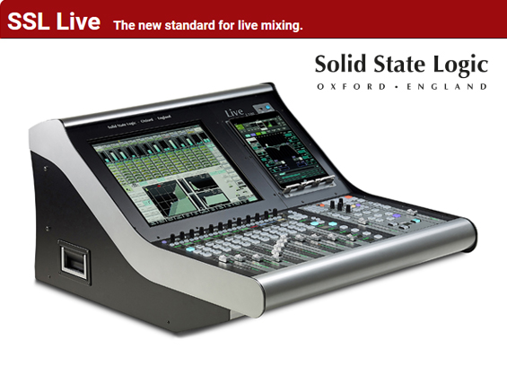 Mixer Digital Solid State Logic L100 Live