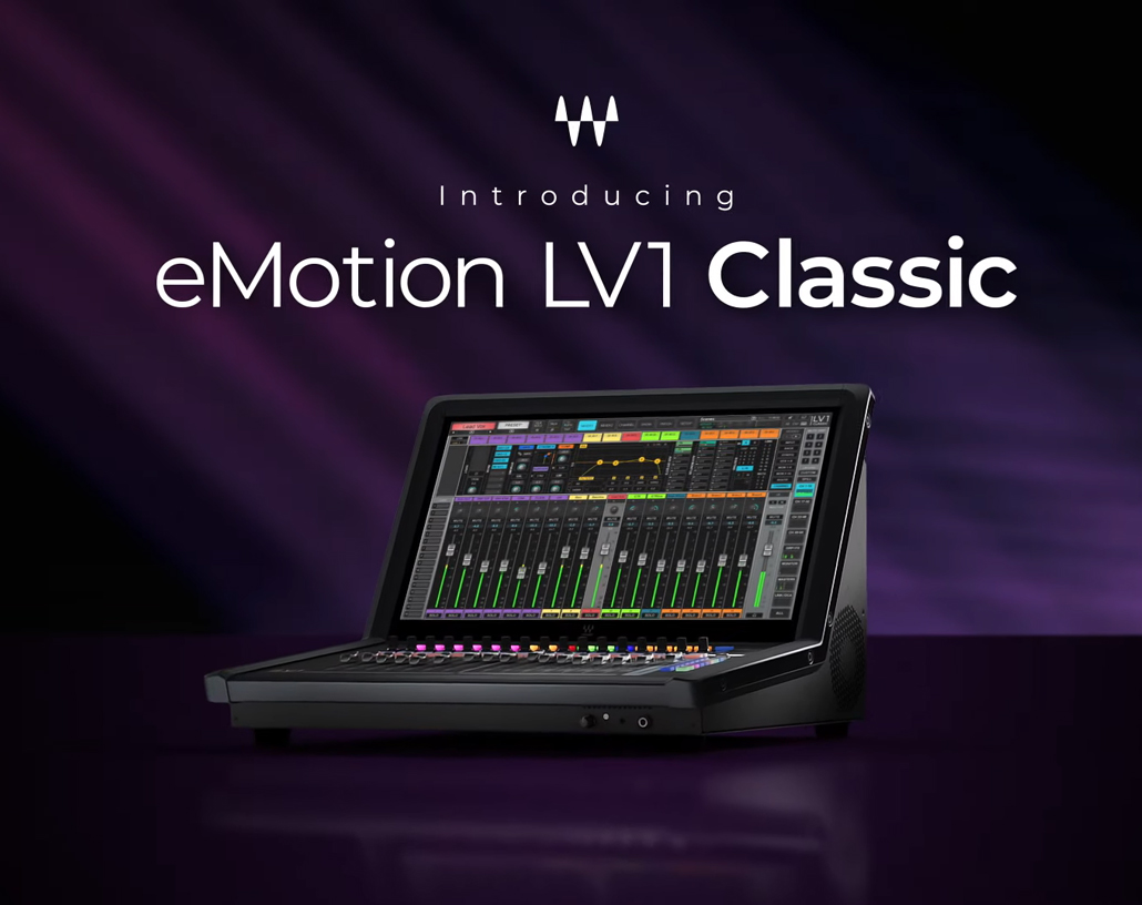 Mixer Digital Waves Audio eMotion LV1 Classic