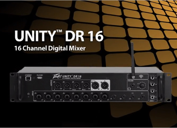 Mixer Digital Wireless Peavey Unity DR16