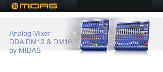 Mixer Audio DDA dari Midas