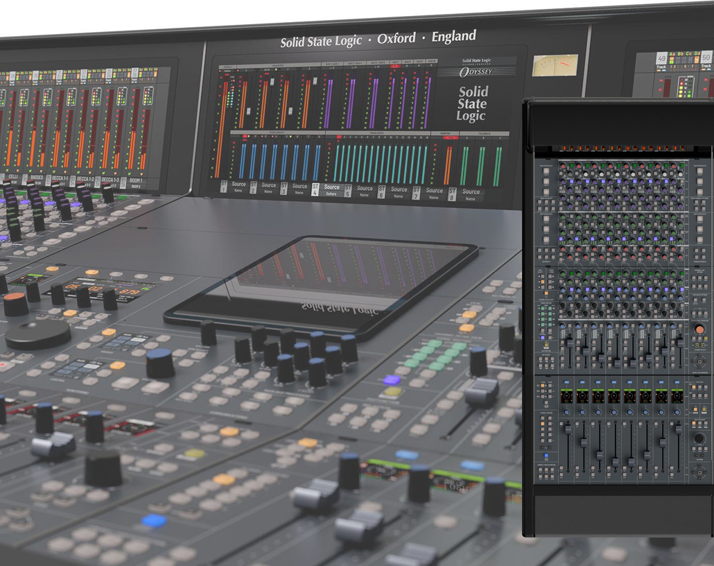 Mixer audio analog digital Solid State Logic Odyssey