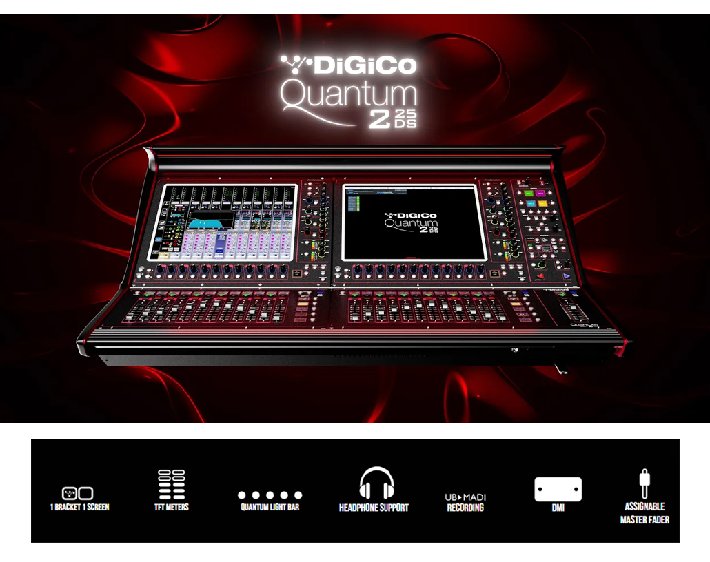 Mixer digital DiGiCo Quantum225 DS