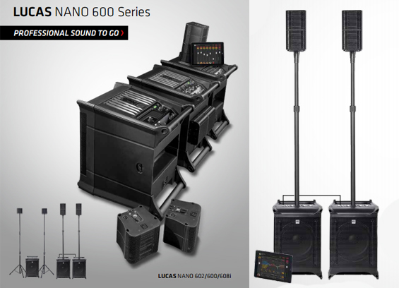 Paket Sound System Portabel HK Audio Lucas Nano 600