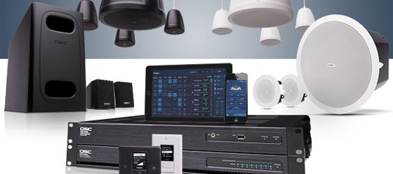 Paket Sound System QSC Audio Premium Business Music Solution