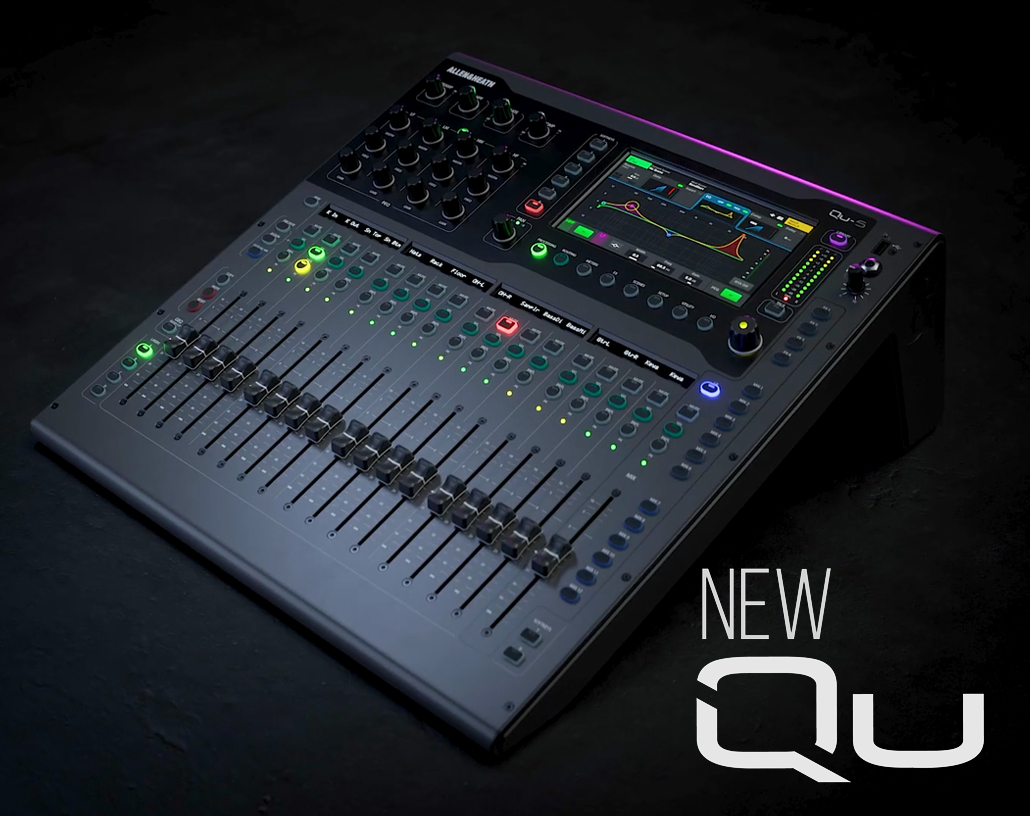 Pembaruan Mixer Digital Allen & Heath Qu Series