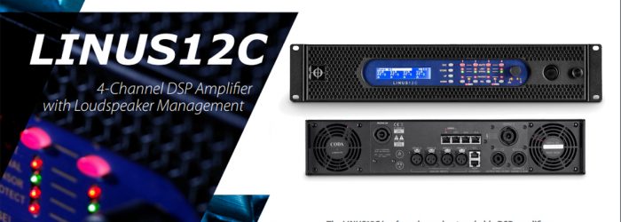Power Amplifier 4 Channel CODA Audio LINUS12C