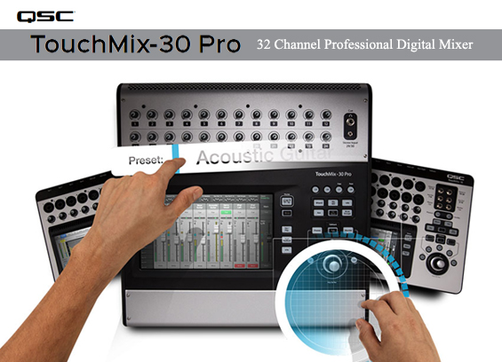 Mixer Digital QSC Audio TouchMix-30 Pro