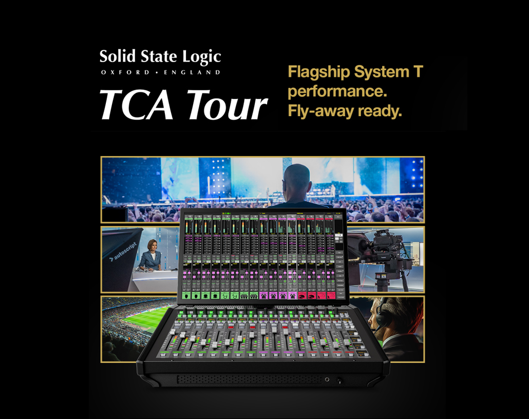 Sistem produksi audio portabel Solid State Logic TCA Tour
