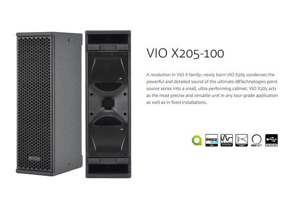 Sound System Point Source dBTechnologies VIO X205