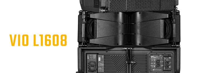 Sound system linearray dBTechnologies VIO L1608