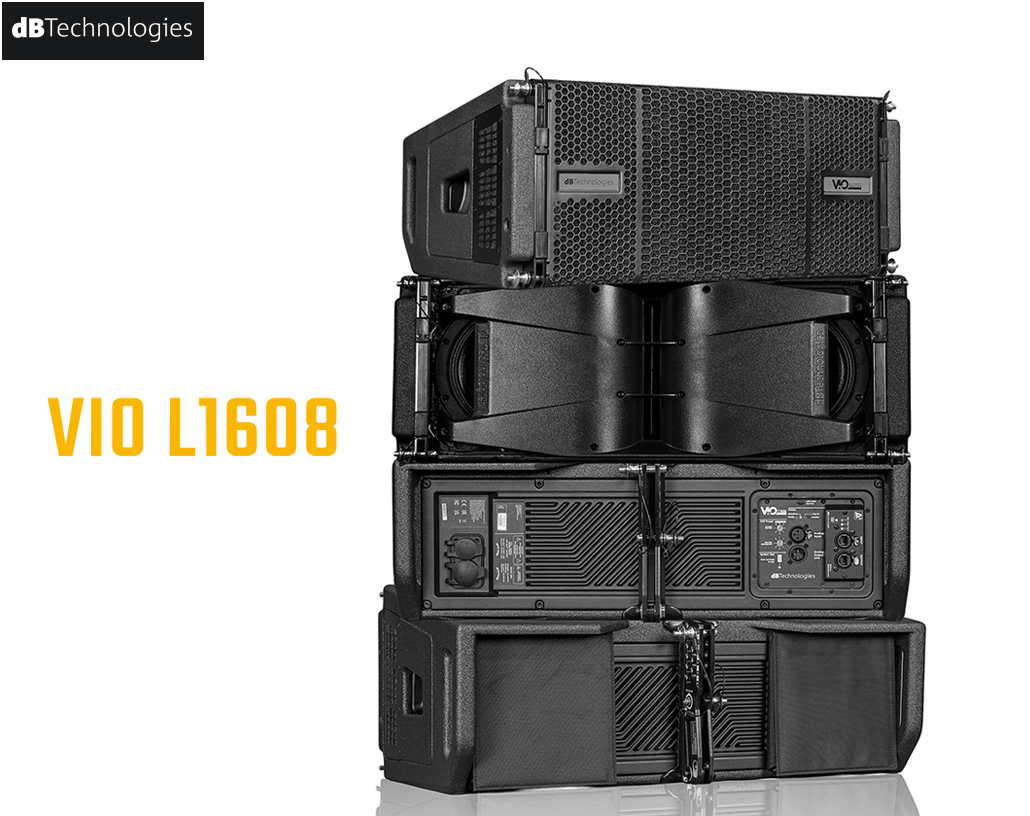 Sound system linearray dBTechnologies VIO L1608