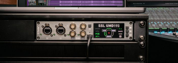 Soundcard USB MADI Dante Solid State Logic UMD192