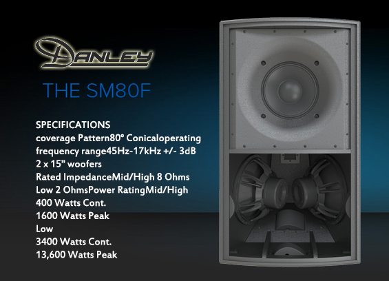 Speaker Sound System Danley Sound SM-80F