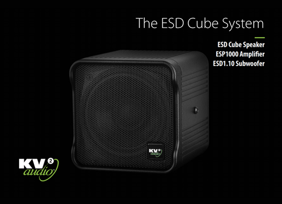 Speaker Sound System KV2 Audio ESD Cube