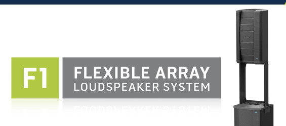 Sound System Line Array Bose F1