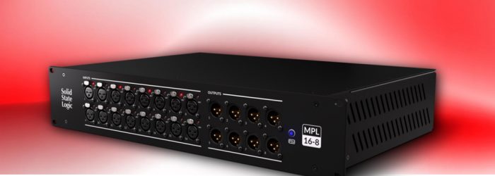 Stagebox Audio Solid State Logic MPL 16-8