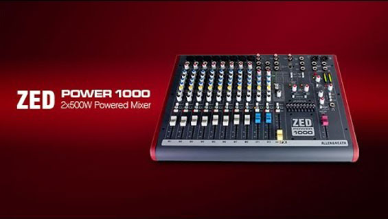 Power Mixer Allen Heath ZED Power 1000