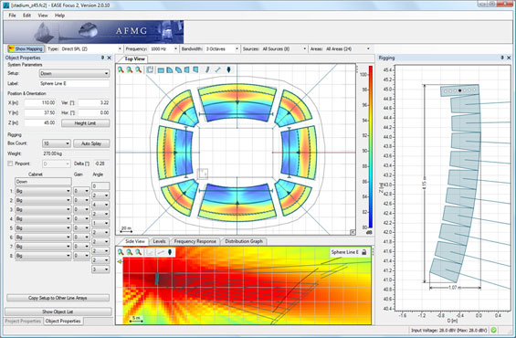 Software Simulasi Sound System EASE Focus 3