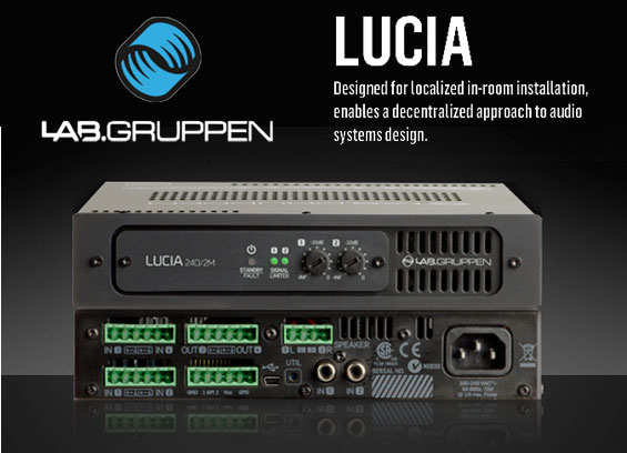 Audio Power Amplifier Lab Gruppen LUCIA
