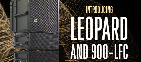 Sound System Line Array Meyer LEOPARD