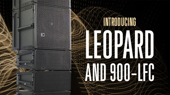 Sound System Line Array Meyer LEOPARD