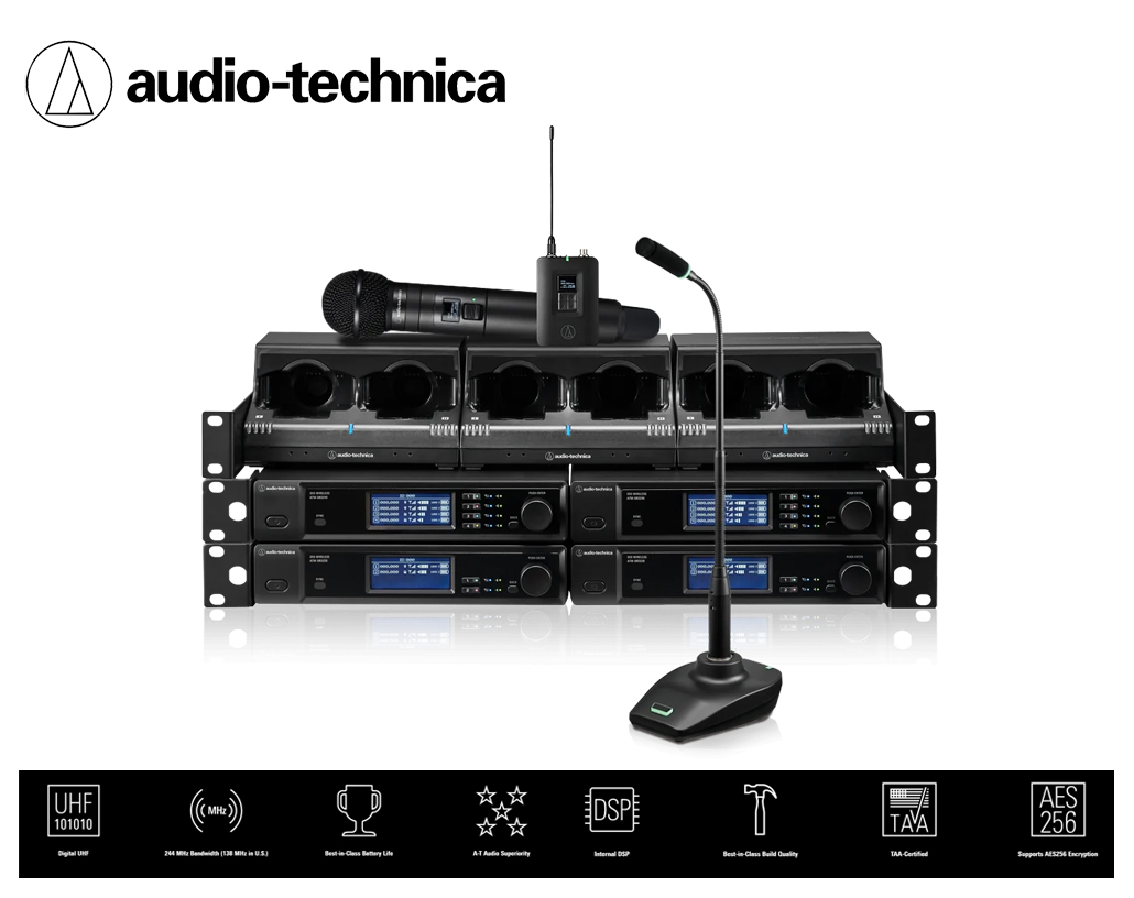 mikrofon wireless nirkabel Audio-Technica D50 Digital UHF