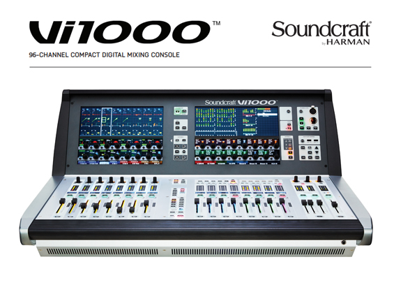 Mixer Digital Soundcraft Vi1000