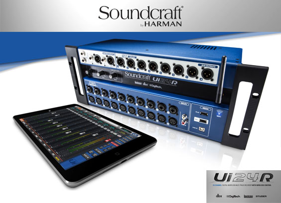 Mixer Digital Soundcraft Ui24R