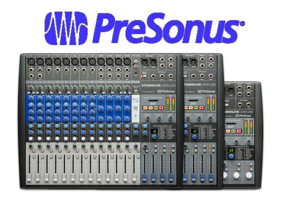 Mixer Audio PreSonus StudioLive AR USB