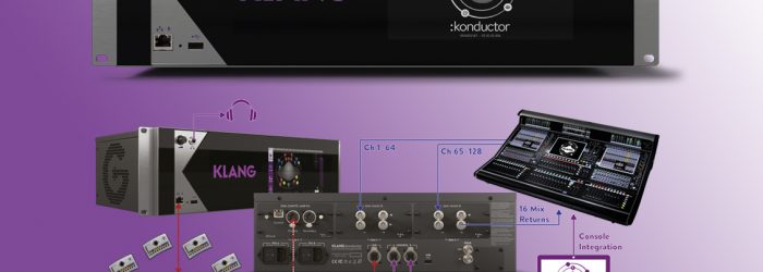 prosesor mixing audio imersif Klang : konductor