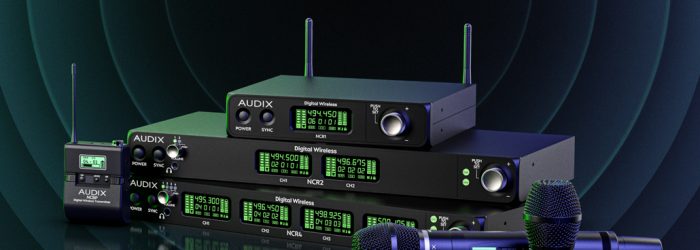 sistem mikrofon wireless digital Audix Novacore NCR2 dan NCR4